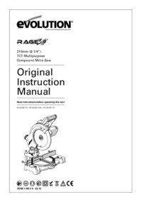 Para ver o documento Evolution Rage3B2102 Manual de Instruções